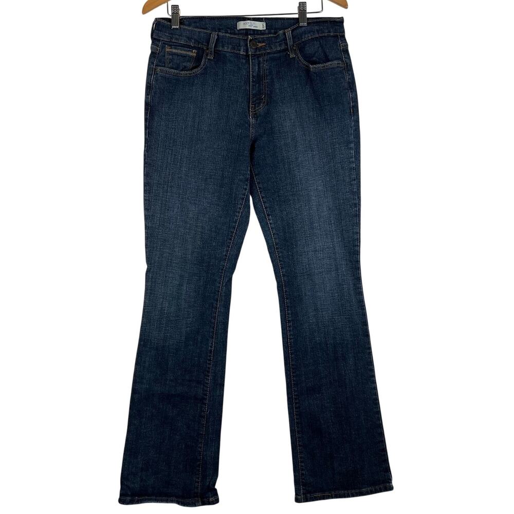 Levis 515 Jeans Womens 12 L (33x32) Blue Boot Cut Dark Wash Bootcut Denim